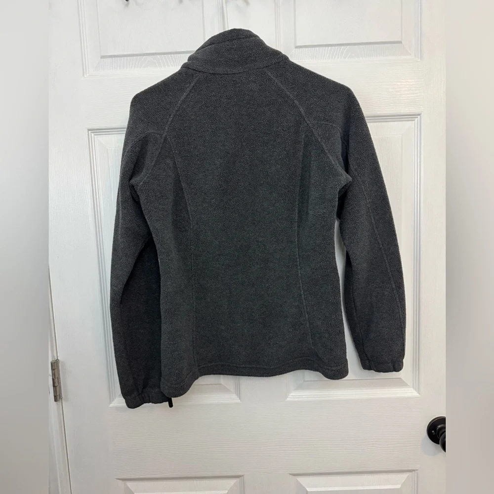 Columbia Charcoal Fleece Jacket Size Small